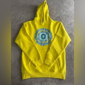 Overtime SpongeBob Airbrush Hoodie Men’s Medium in Yellow Worn 1x